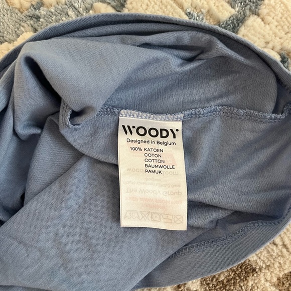 Brand New ✨ Women's 100% cotton, Gray V-Neck T-shirt, Size S - Picture 3 of 3